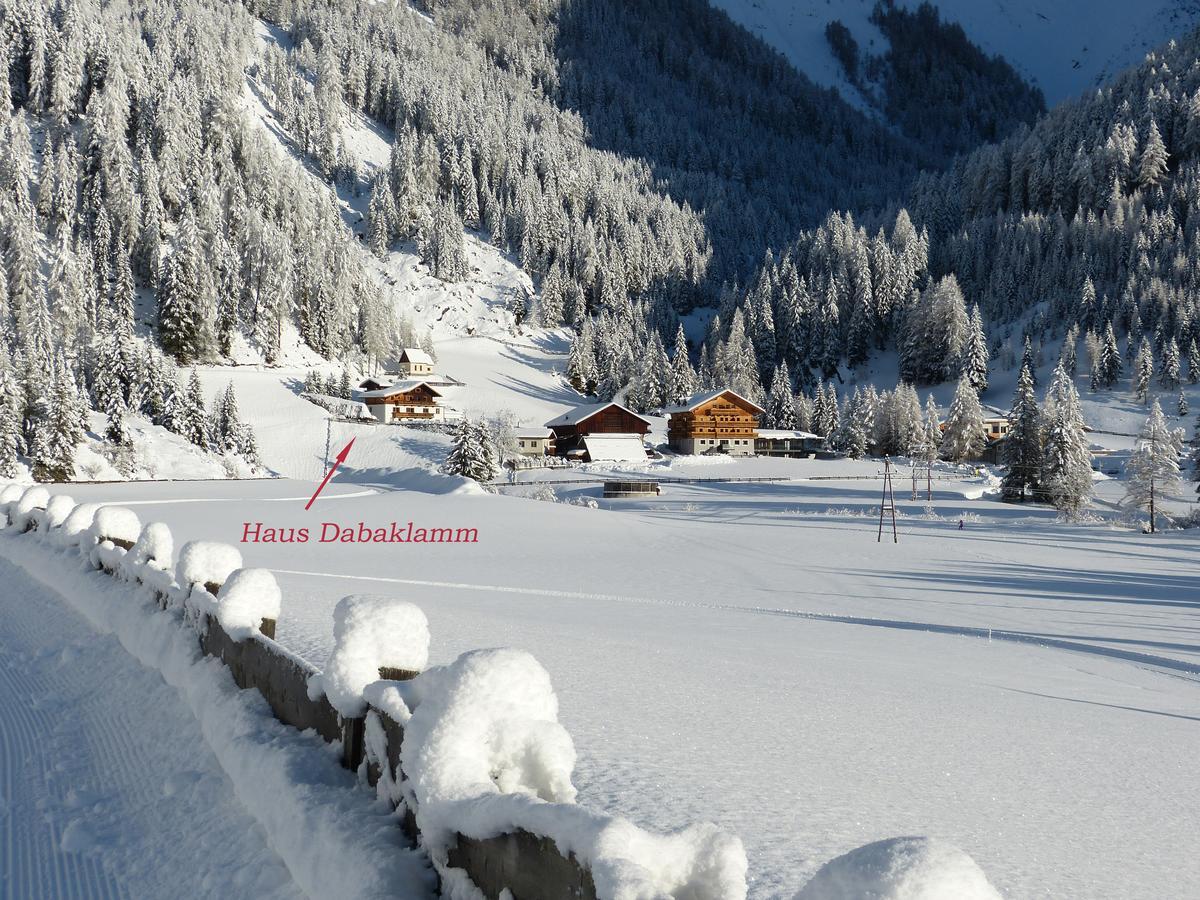 Ferienwohnung Haus Dabaklamm Kals-am Großglockner Exterior foto